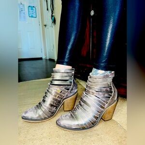 Free People Strap Boots